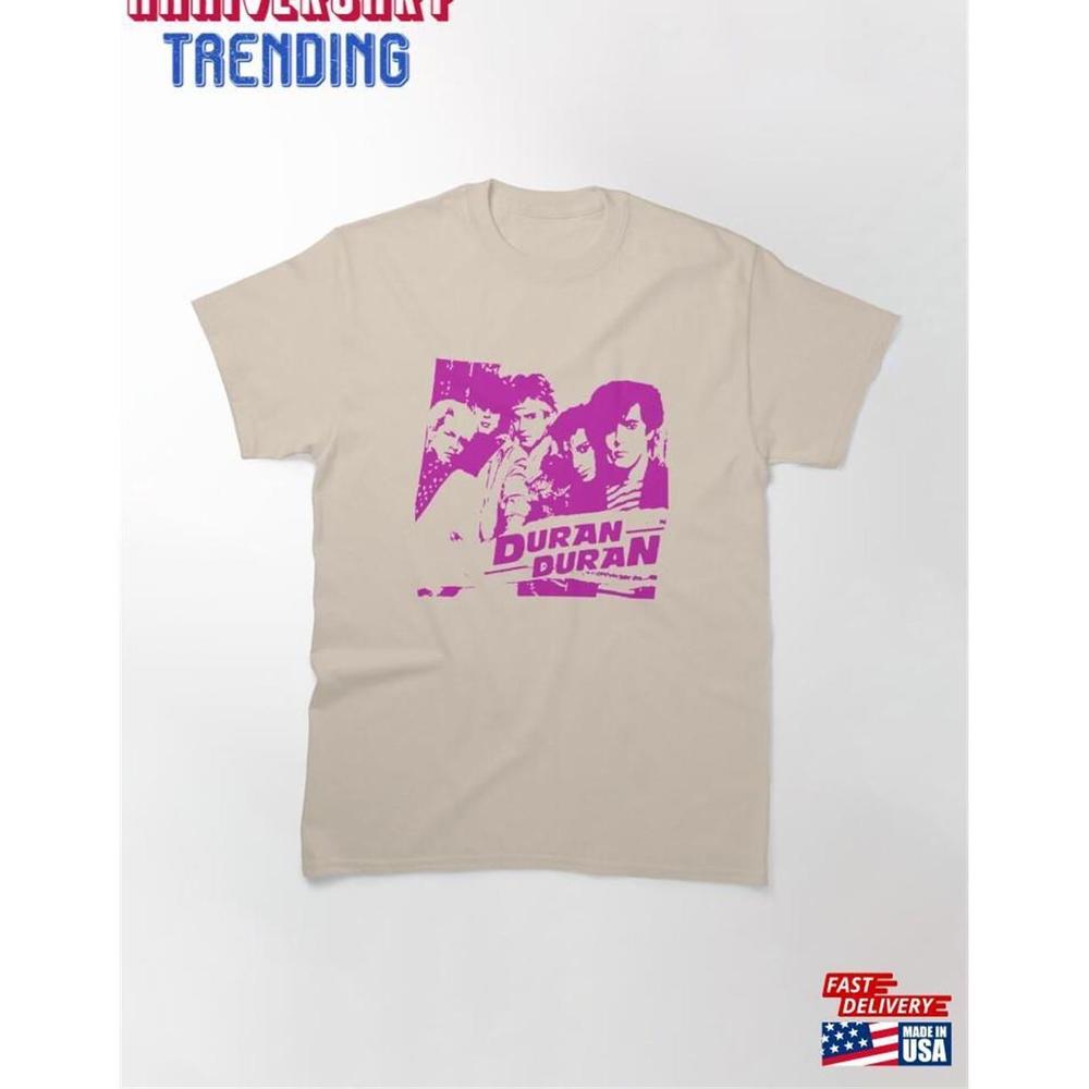 Duran 1981 Hot Pink Classic Tshirt